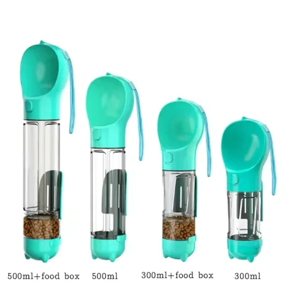 3-in-1 Water Bottle Food Dispenser